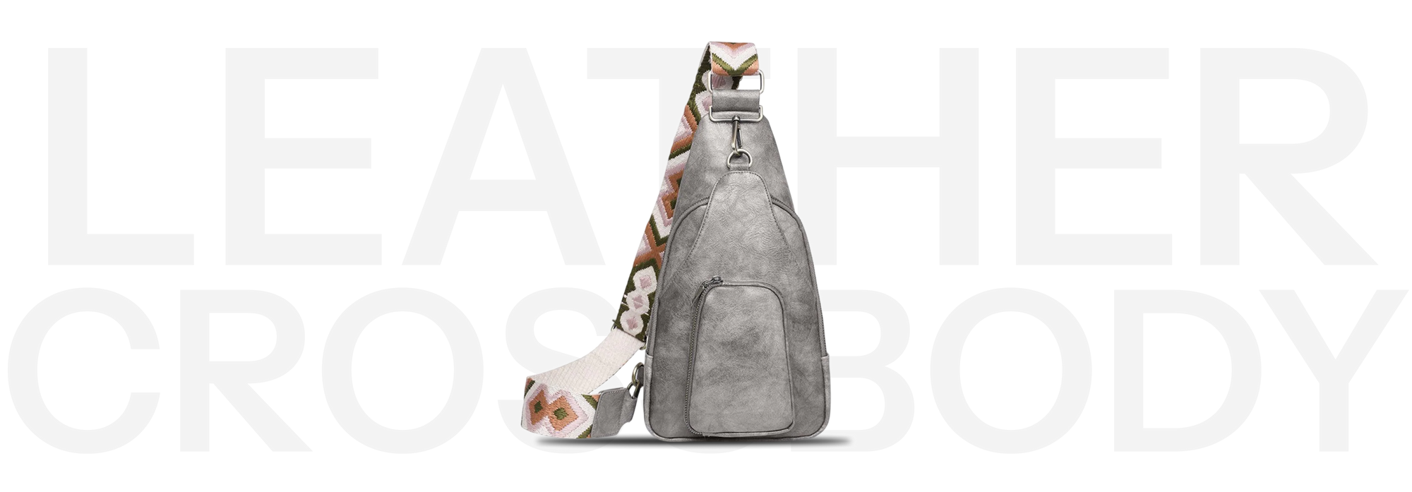 Adored Take A Trip PU Leather Sling Bag